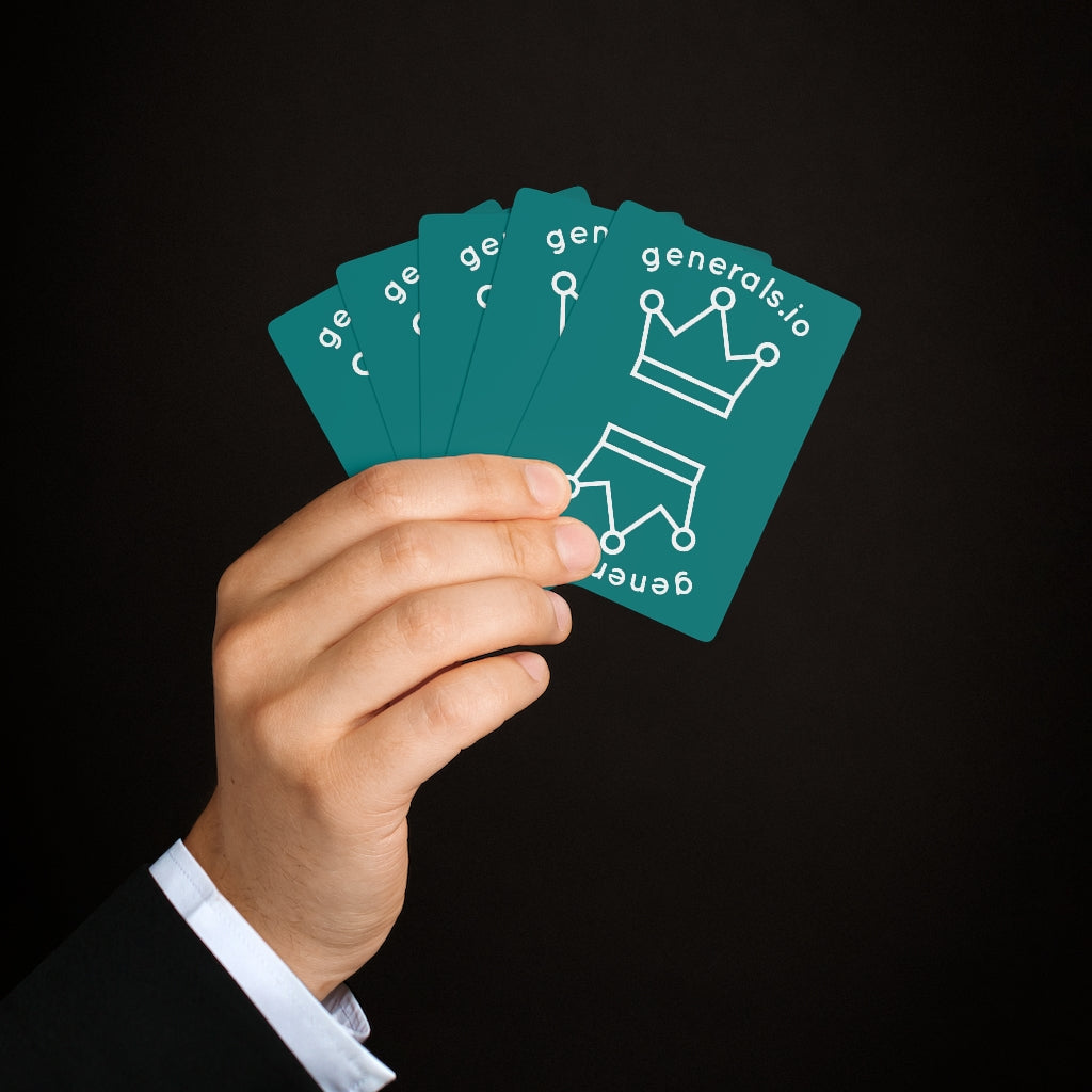 Custom Poker Cards - Generals double crown