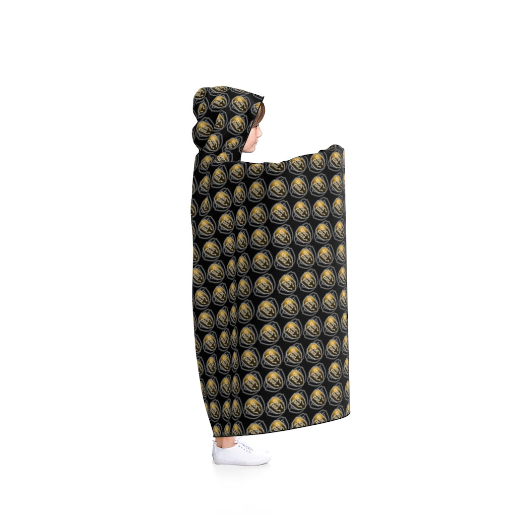 Copy of Hooded Blanket - Black Utopia