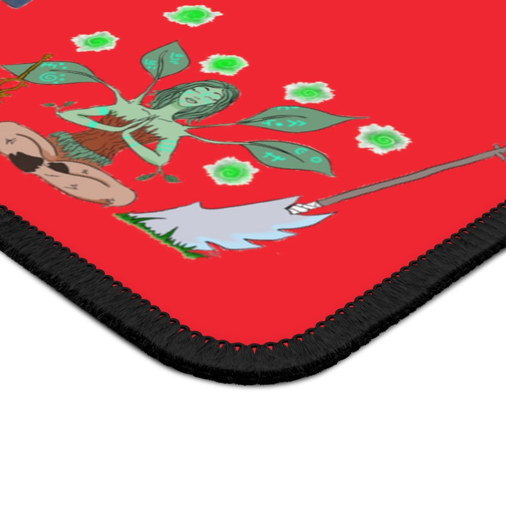 Gaming Mouse Pad - Utopia Races Red