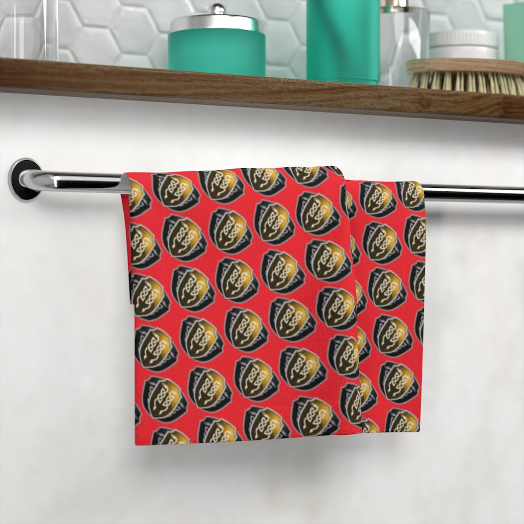 Face Towel - Red Utopia