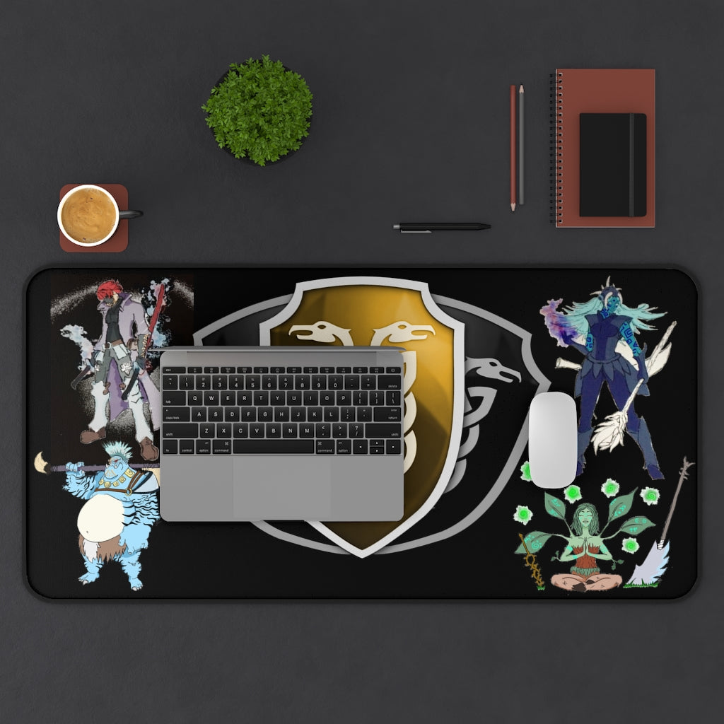 Desk Mat - Utopia with characters