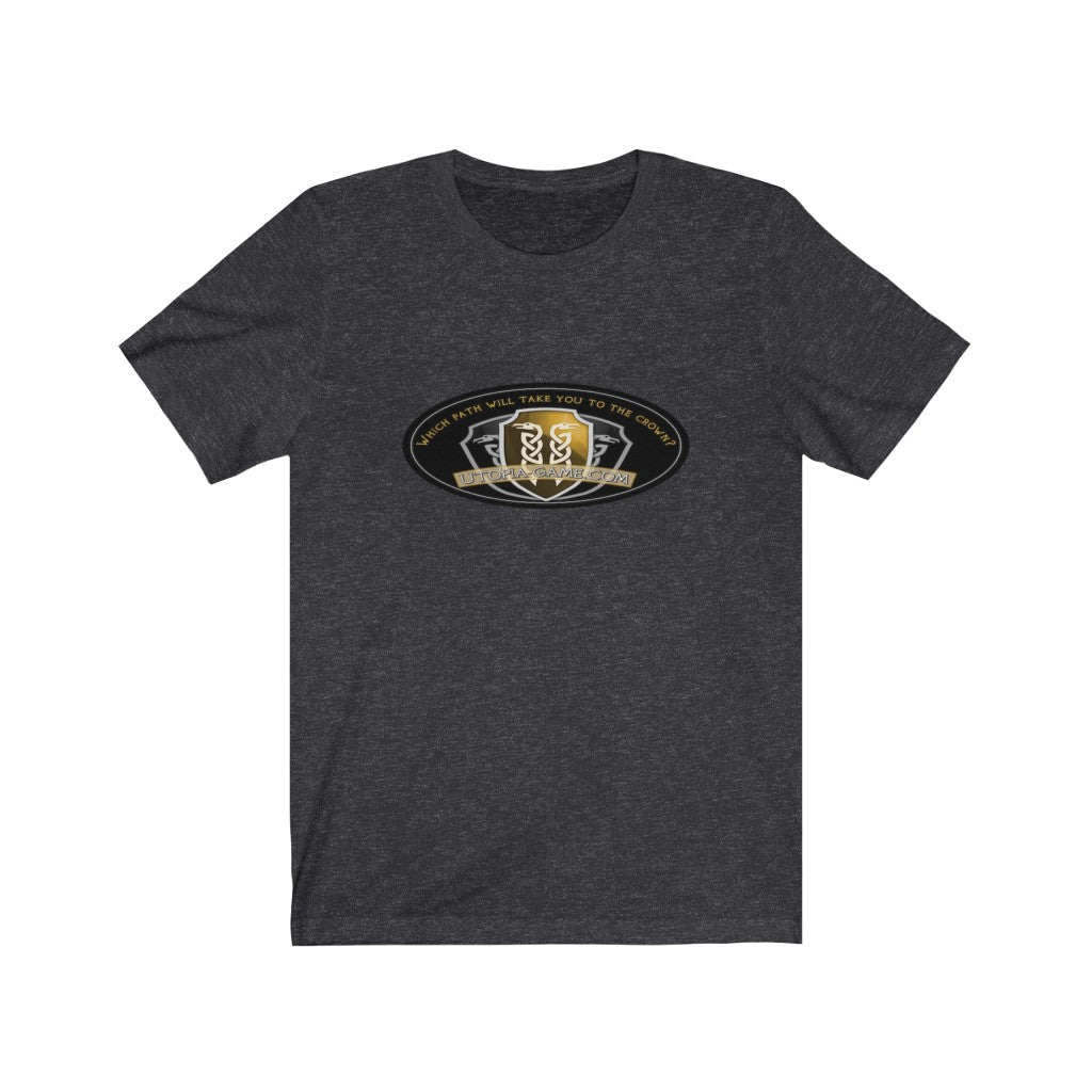 Unisex Jersey Short Sleeve Tee - Utopia with Races