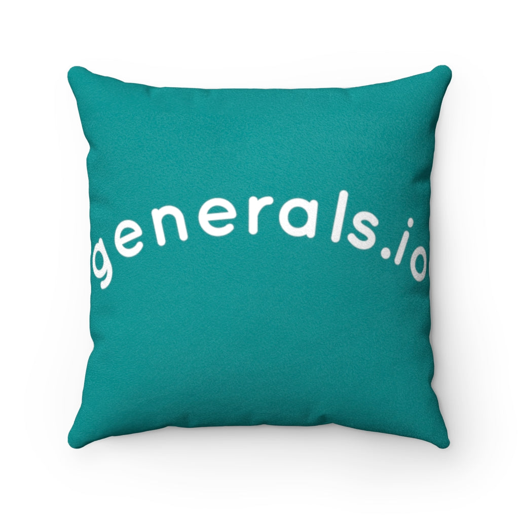 Faux Suede Square Pillow Case - Generals