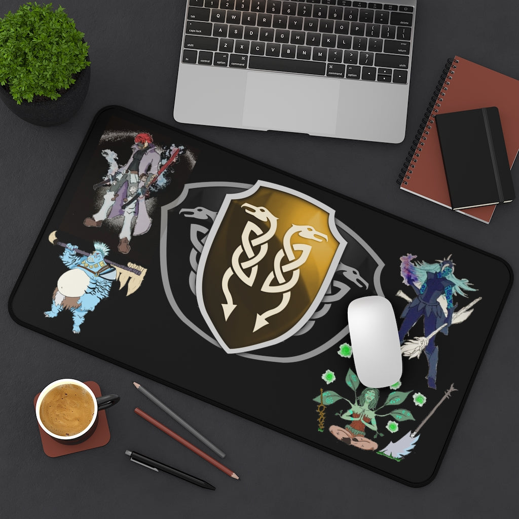 Desk Mat - Utopia with characters