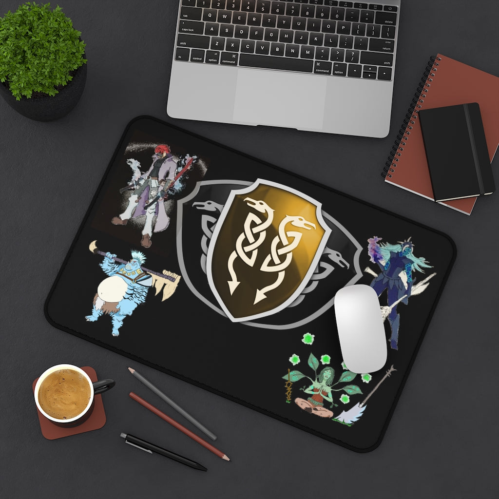 Desk Mat - Utopia with characters