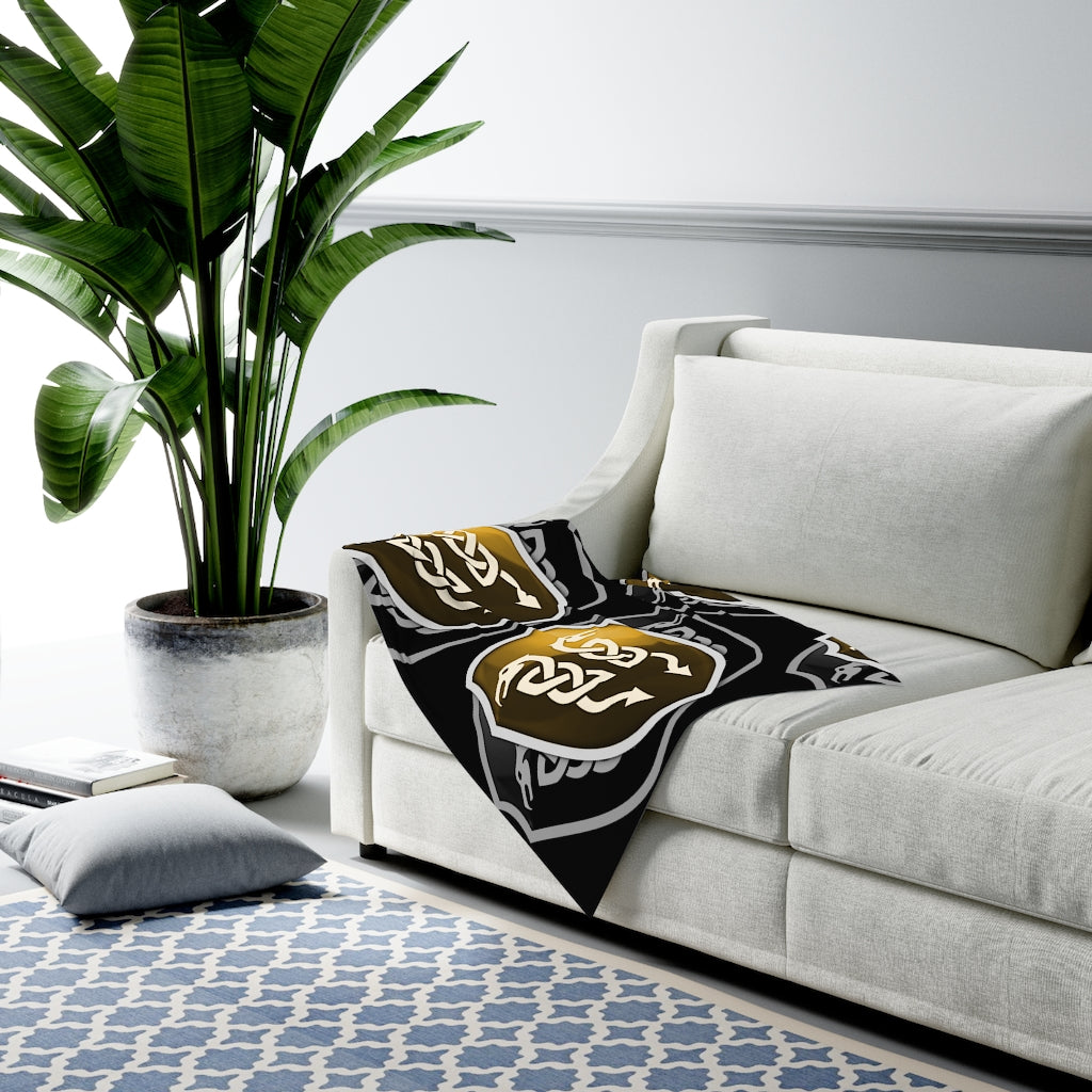Baby Swaddle Blanket - Black Utopia
