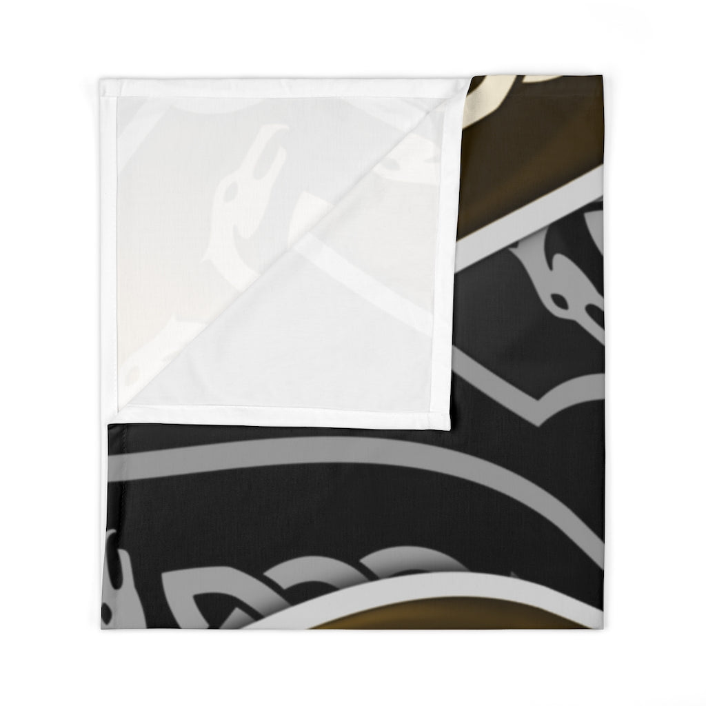Baby Swaddle Blanket - Black Utopia