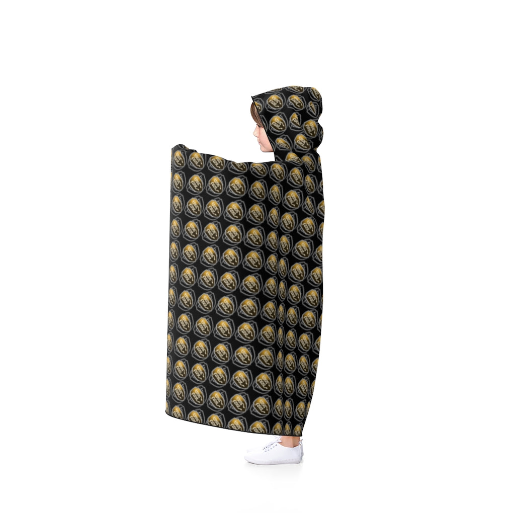 Copy of Hooded Blanket - Black Utopia