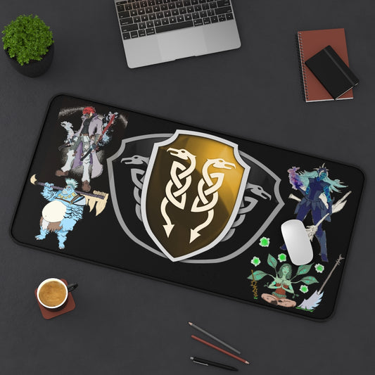Desk Mat - Utopia with characters