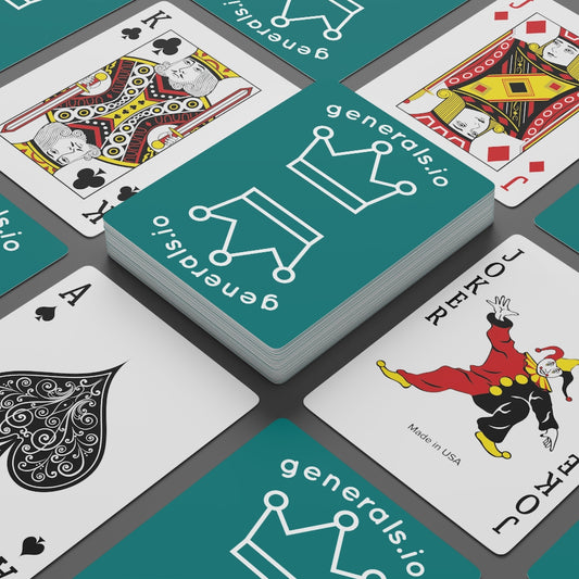 Custom Poker Cards - Generals double crown