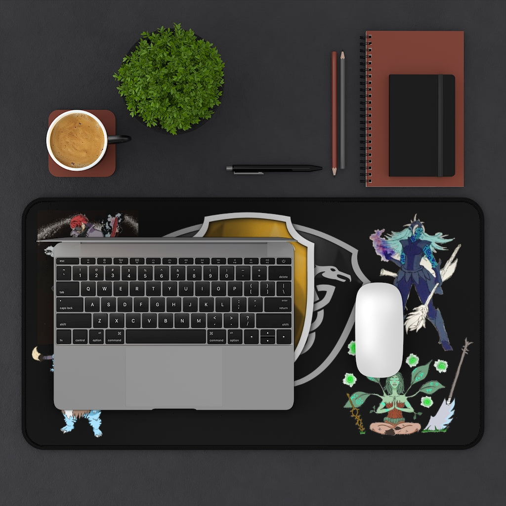 Desk Mat - Utopia with characters