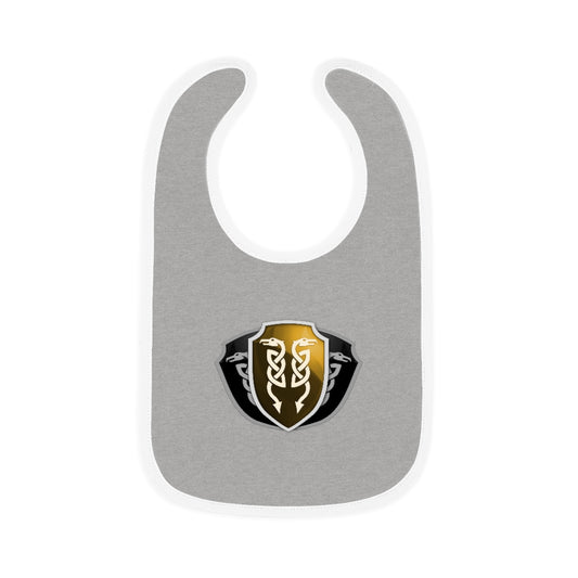 Baby Contrast Trim Jersey Bib