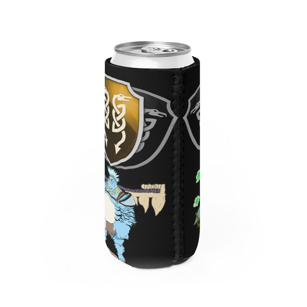 Slim Can Cooler - Utopia Orc & Dryad