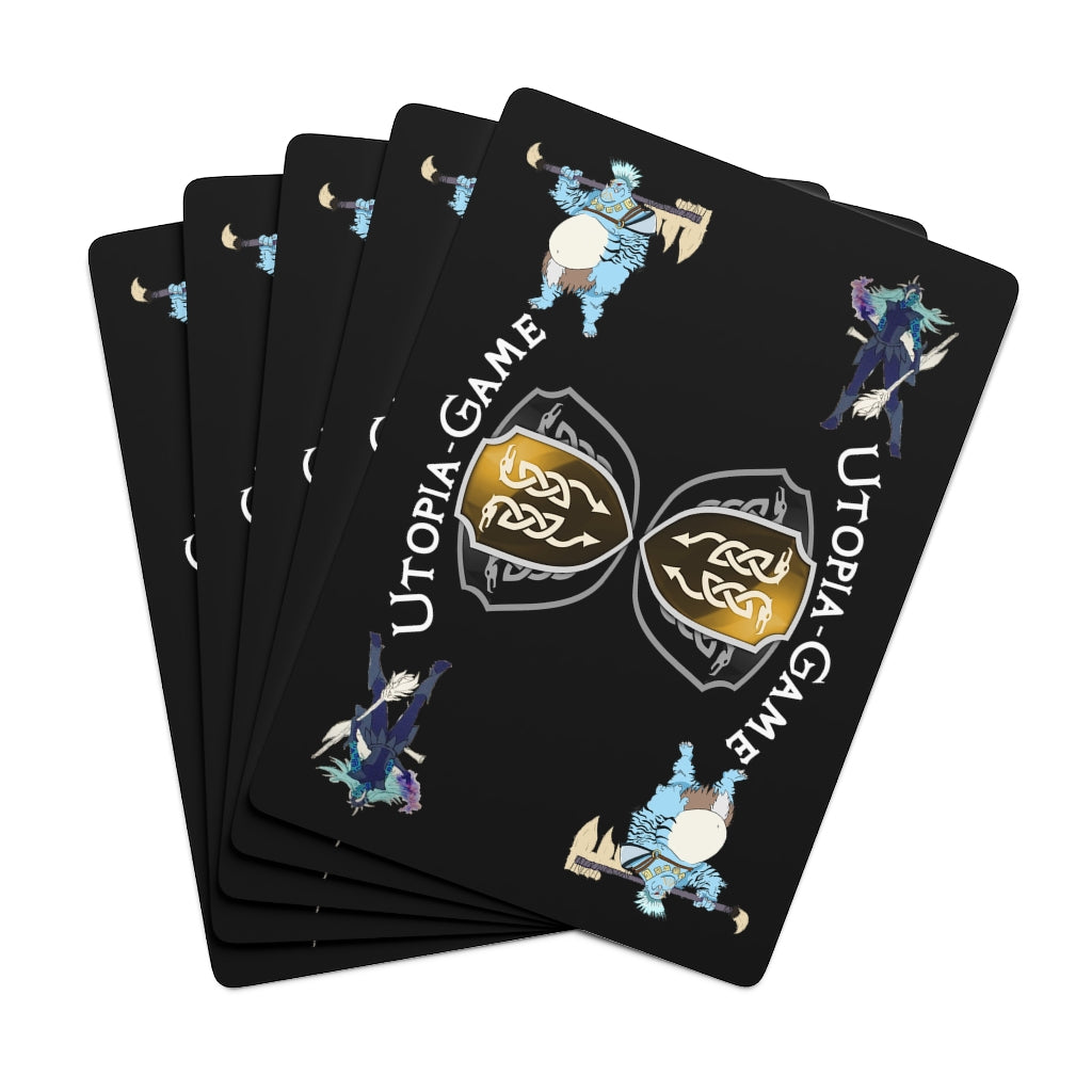 Custom Poker Cards - Orc & Faery